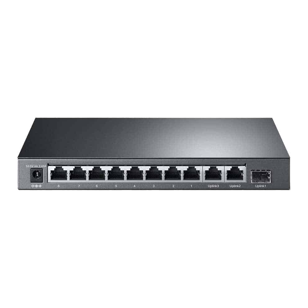 (image for) tp-link 10-Port Desktop Unmanaged Gigabit PoE+ Network Switch